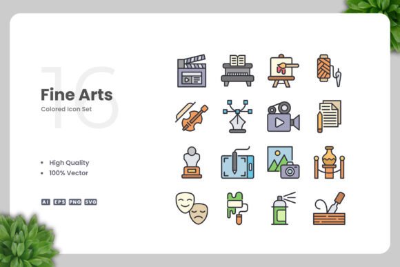 Fine Arts Color Icons: A Designer's Review for Stitchers