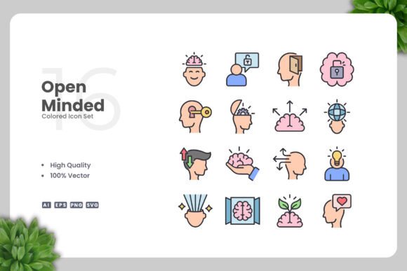 Open Minded Colored Icons: A Designer's Stitch Review