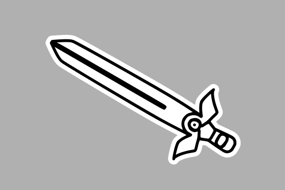 Rustic Royal Blade: Premium Graphics & Illustrations